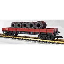 5281-2  4-assige lage bakwagen