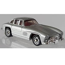 Mercedes Benz 300 SL Coupé, zilver