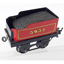 Hornby tender, rood