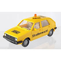 VW Golf II, Adac, geel