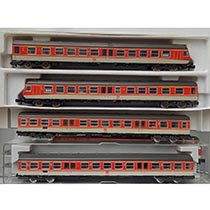 7430 Dieseltreinstel + 2 bijwagens