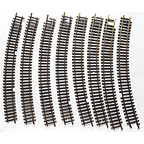 Kavel 4443 MS Gebogen rail, 30°