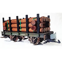 Rongenwagen, beladen