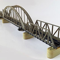 D65 - Boogbrug en 2 aanbruggen