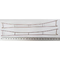 Rijdraad 21.9 cm, 2 stuks, Kavel 8