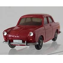 VW 1500 Sedan, helder wijnrood