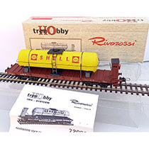 12026 Platte wagen met Shell ketel