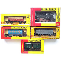 5 delige set met loc 1321 (BR80)