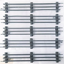 Rechte rails, kavel 7, 32 cm