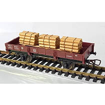 Platte wagen