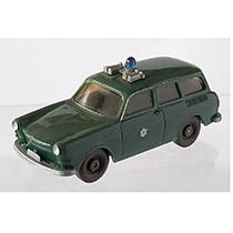 Volkswagen VW 1500, Politiewagen, donkergroen