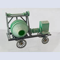 Beton en hars mixer